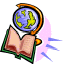 Bible and globe