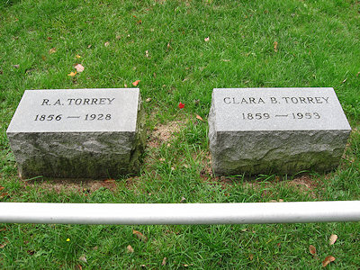 R A Torrey gravesite